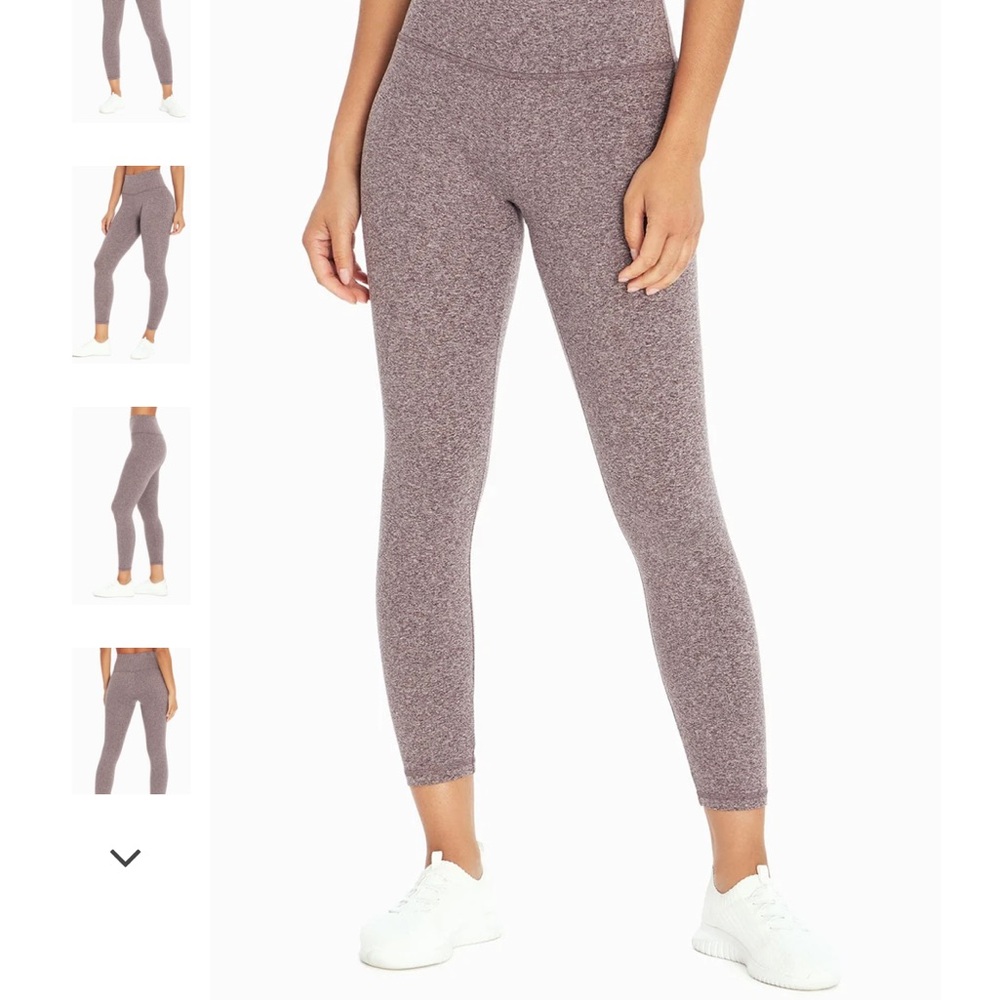Zobha Melange Capri Leggings